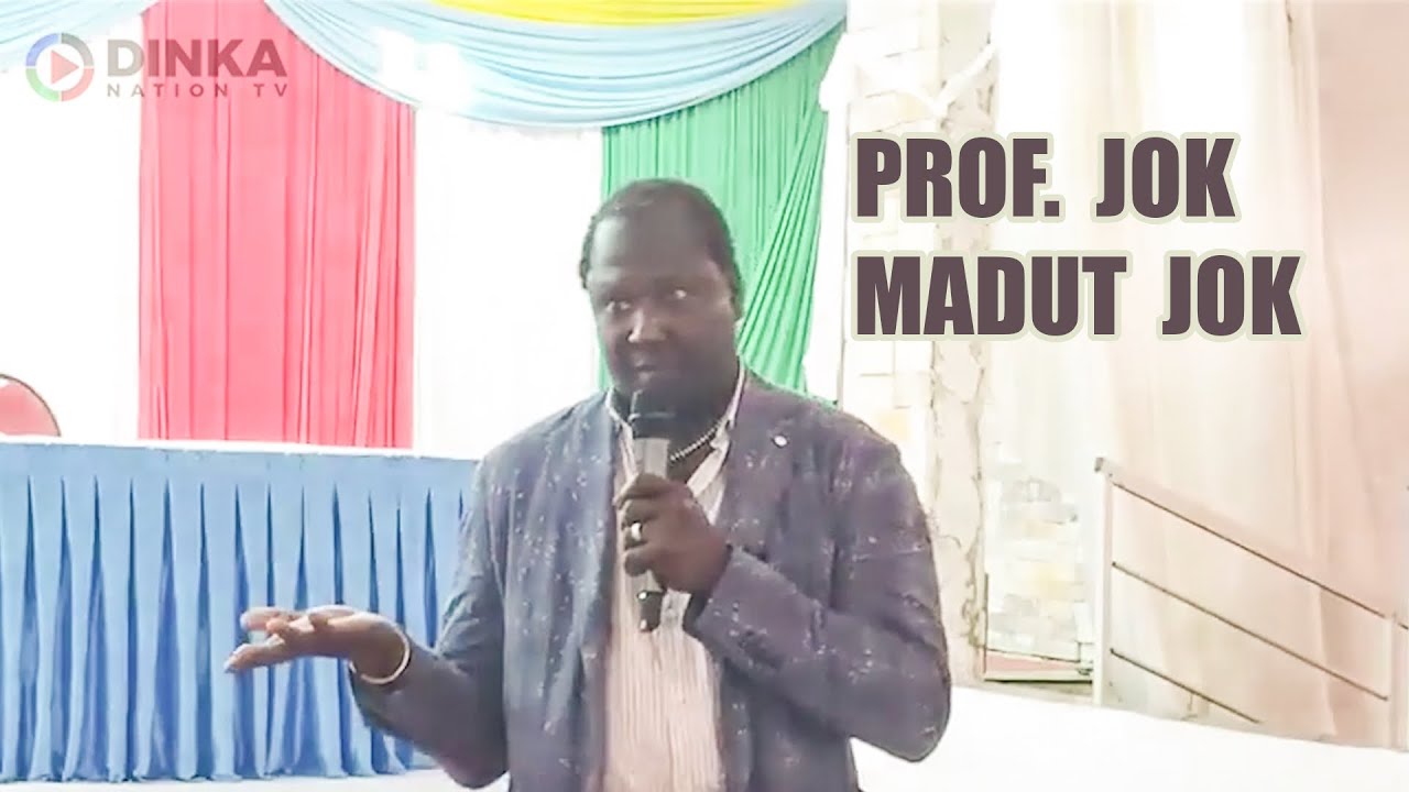 Prof. Jok Madut Jok Speech @Apuk Giir Thiik Community, Freedom Hall-Juba