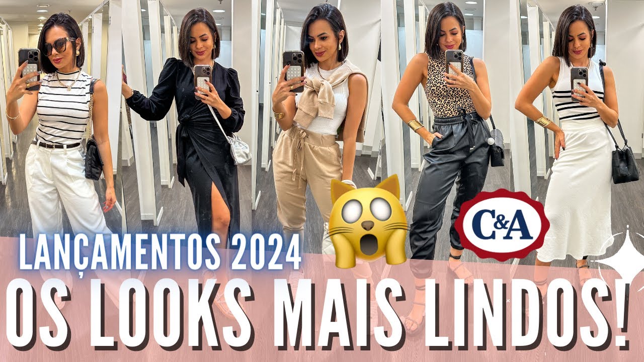 COLEÇÃO NOVA C&A com 20% DESCONTO em TODO SITE em mínimo! 🙀| Tendências Looks Lançamentos Outono Cea