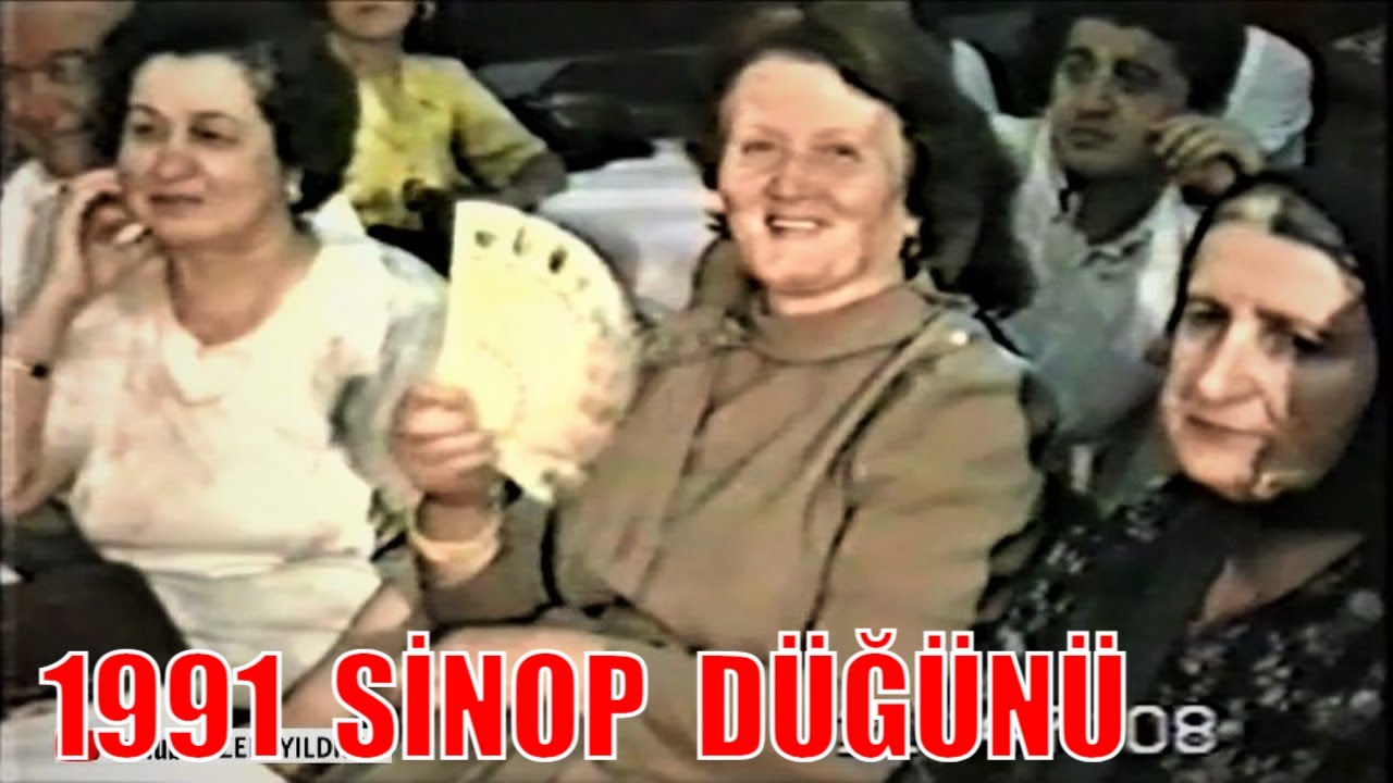 90'LAR SiNOP DÜĞÜN EĞLENCESİ (1991 Sinop caddeleri ve Salon)