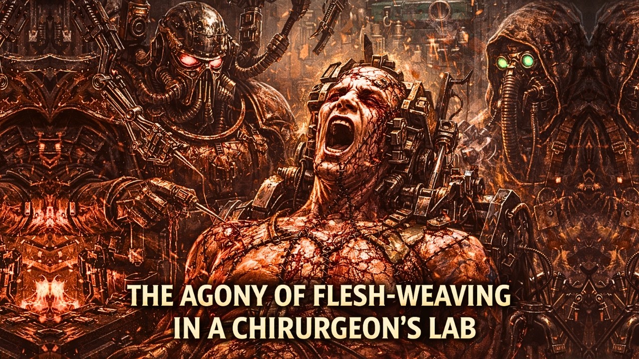 The Agony of Flesh-Weaving in a Chirurgeon’s Lab in Warhammer 40k