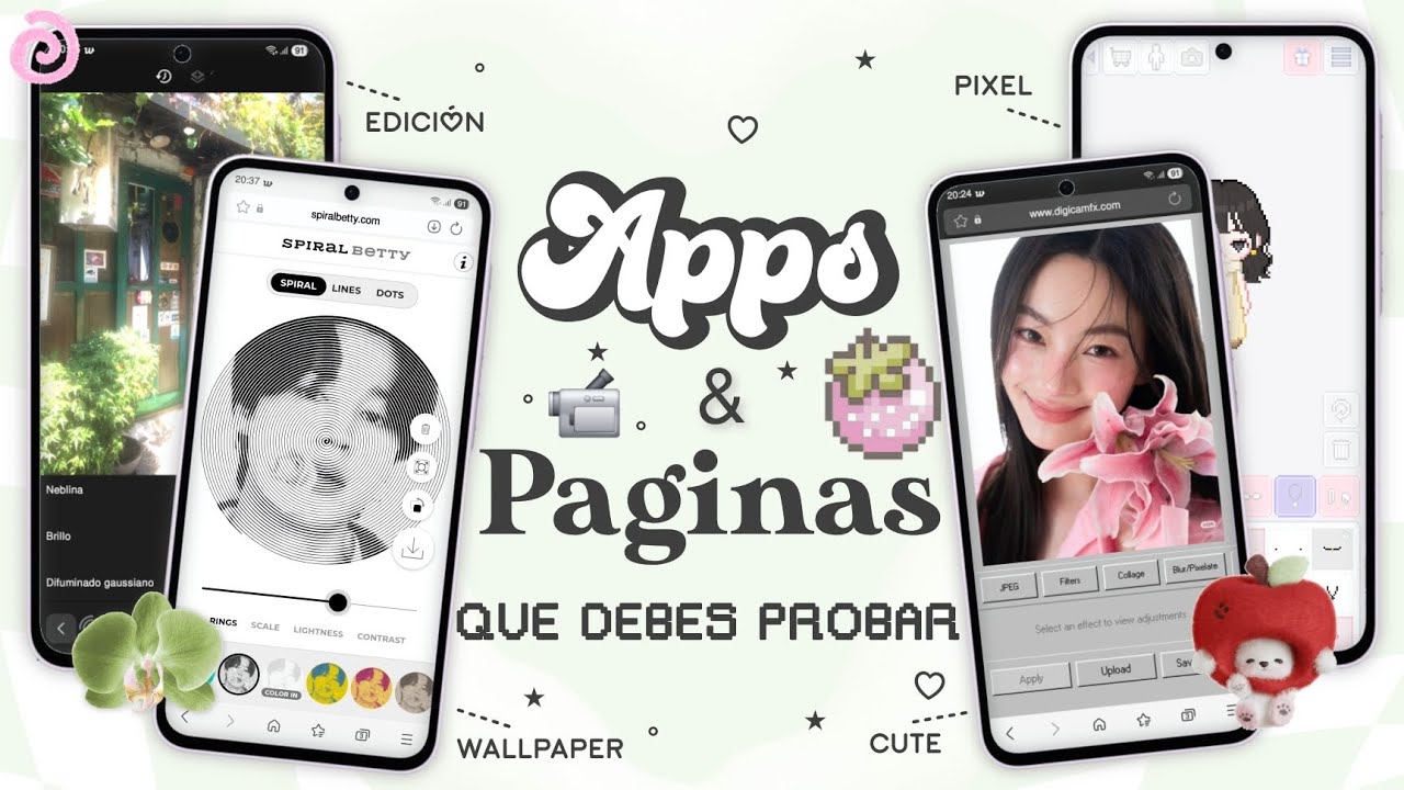 RECOMENDANDO COSAS VARIADAS ᯓ★: Apps & Páginas 