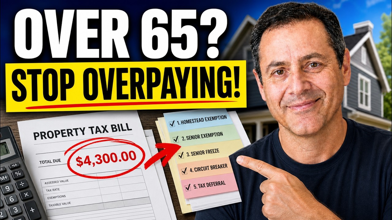 Over 65? File These 5 Property Tax Forms to Save Thousands