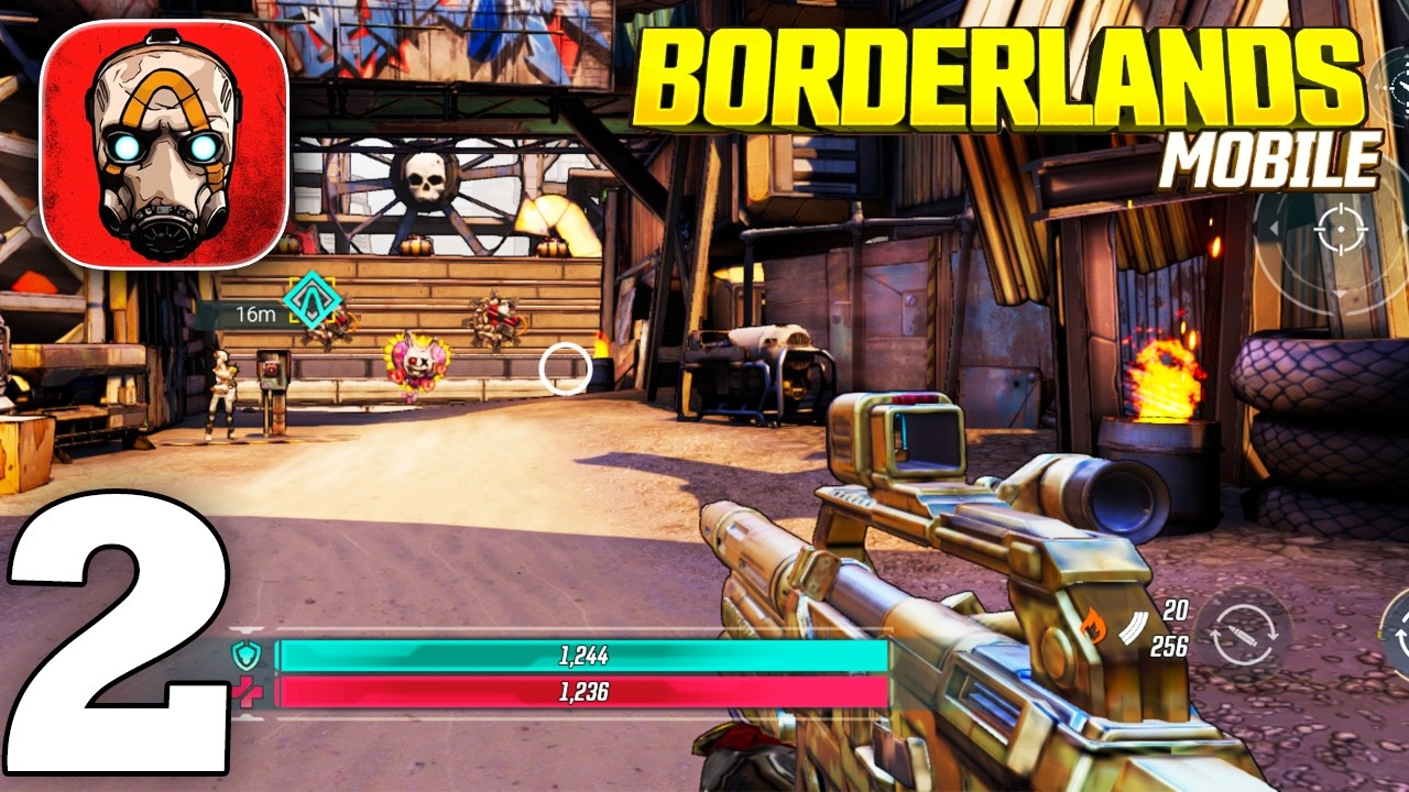 Borderlands Mobile Gameplay Walkthrough Part 2 (iOS, Android)