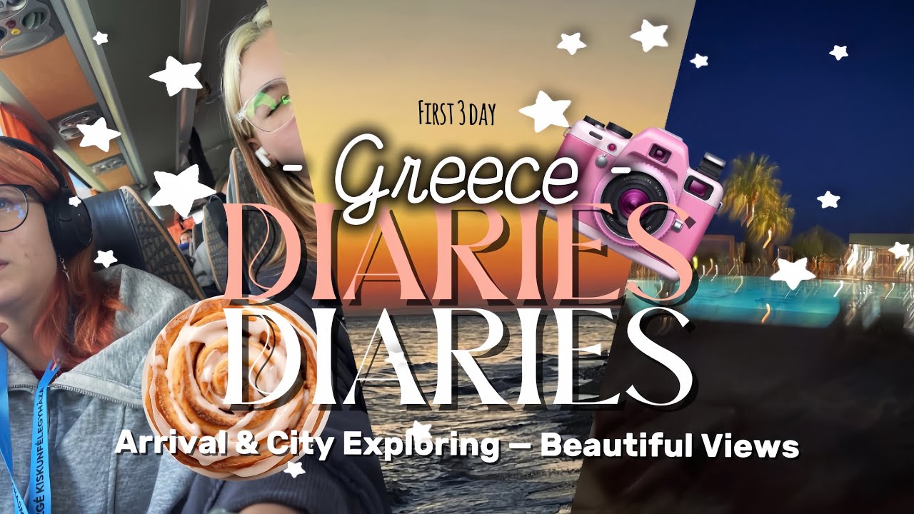 ✨FIRST 3 DAY IN GREECE 🎀 / weeklyvlog ep1./ 
