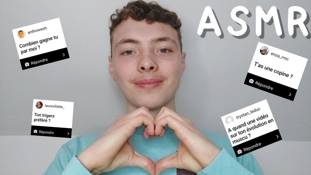 ASMR FR: FAQ des 10 000 Abonnés (merci beaucoup)
