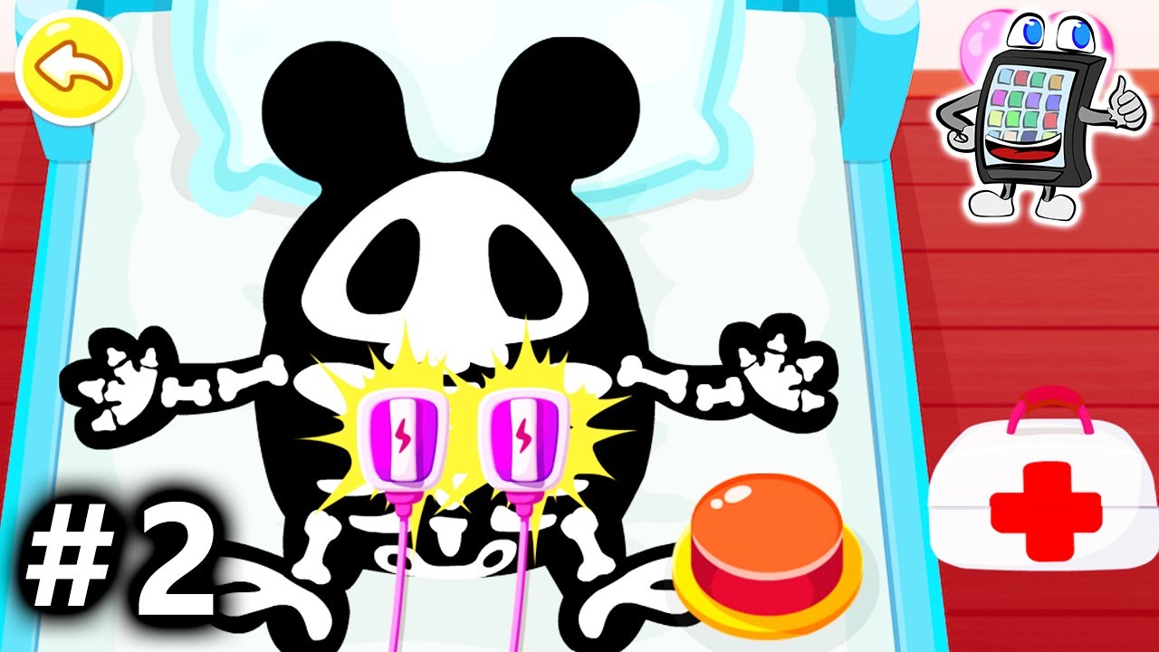 Baby Panda MONSTER KRANKENHAUS #2 App deutsch | ELEKTRO SCHOCKS ZUM WIEDERBELEBEN