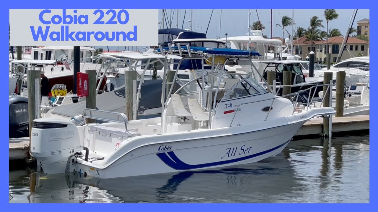 EP 70: Cobia 220 Walkaround Boat Tour [2000]