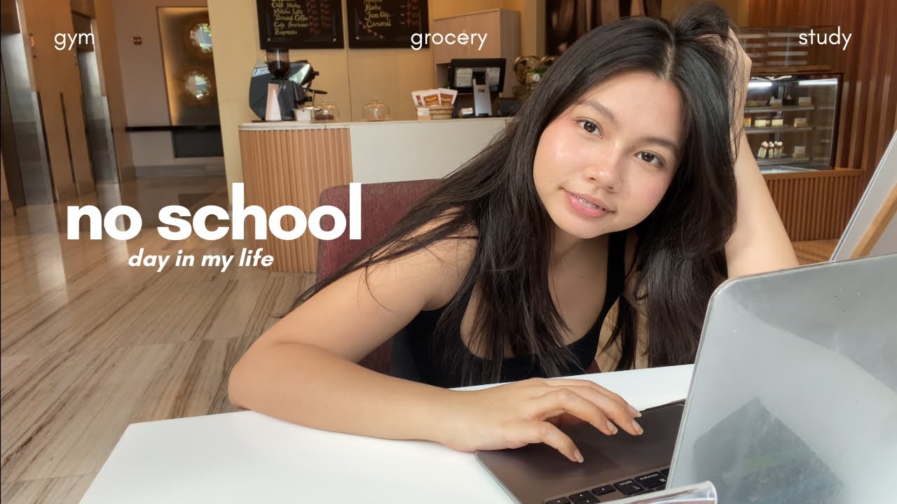 no school day | gym, grocery, & study