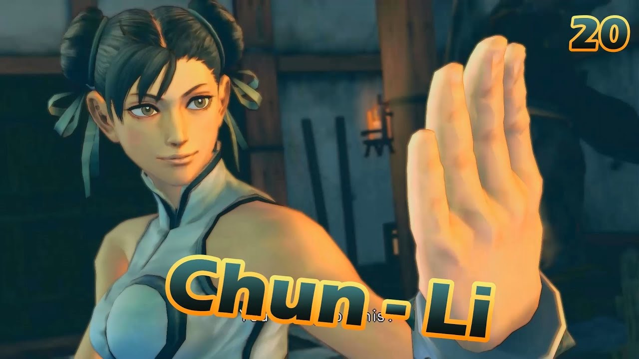 Chun-Li - All Victory Quotes ( ARCADE MODE ) / Ultra Street Fighter 4