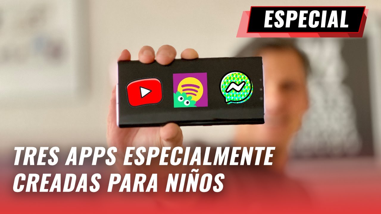 ¿Cómo usar YouTube Kids,  Spotify Kids y Facebook Messenger Kids?
