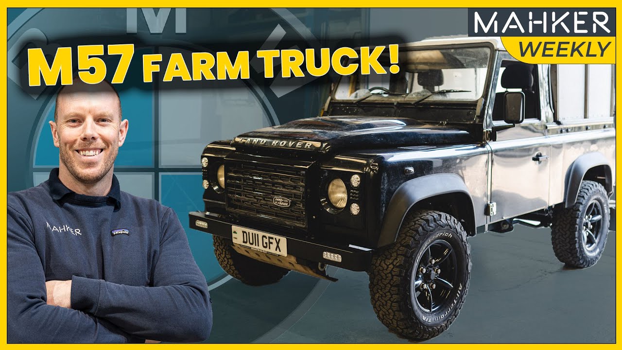 M57-Swapped Defender 90 Farm Truck Gets a Huge Upgrade – Project Honey Build Begins! || Mahker 4x4