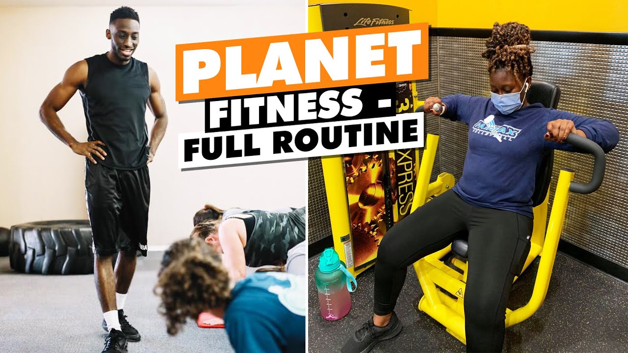 Planet Fitness Workout For Beginners || How to Lose Weight || Full Routine Workout || BeFitnomenal