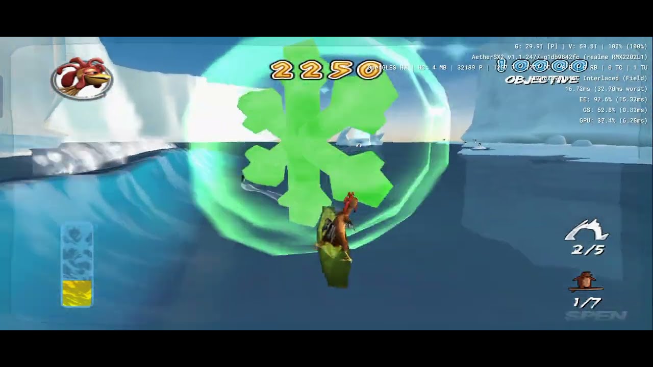 Surf's Up - Aethersx2 Android PS2 Emulator SD888 Realme GT