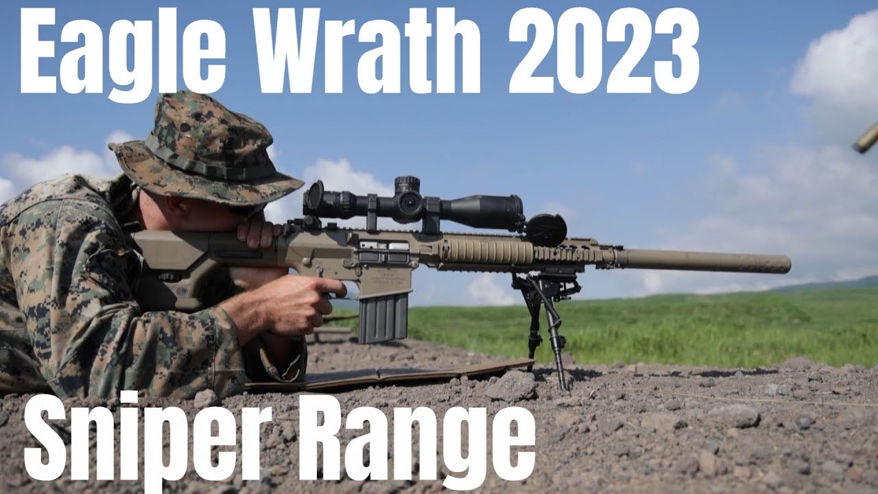 在日米海兵隊 狙撃訓練 | Eagle Wrath 2023 - Sniper Range