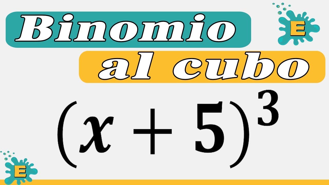 ✅BINOMIO AL CUBO || productos notables