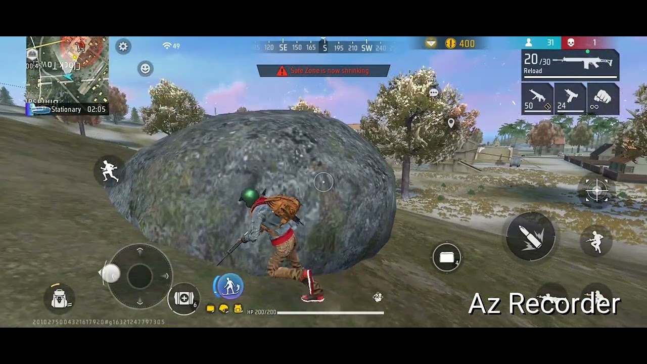 Free Fire  Max : Winterlands || Gameplay | Solo Squad Android Game Video 