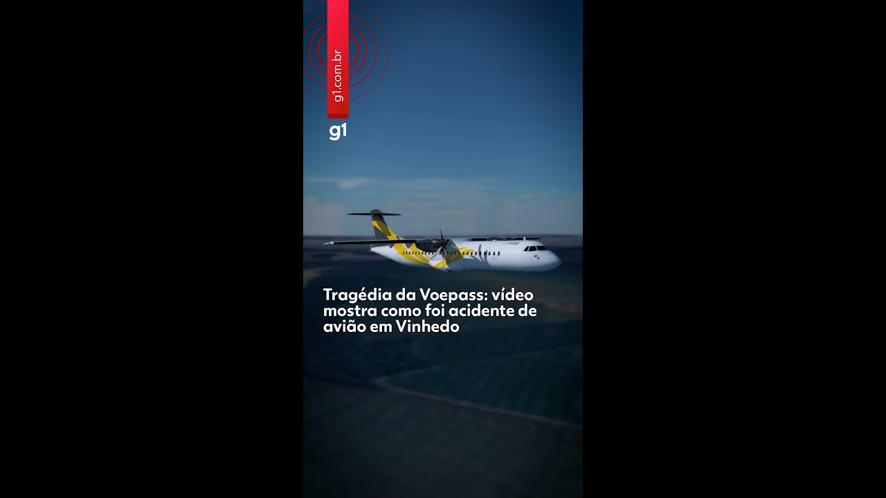 Tragédia da Voepass: vídeo mostra como foi acidente de avião em Vinhedo