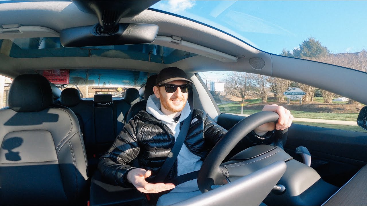 My First Electric Car Experience... in a 2021 TESLA MODEL 3