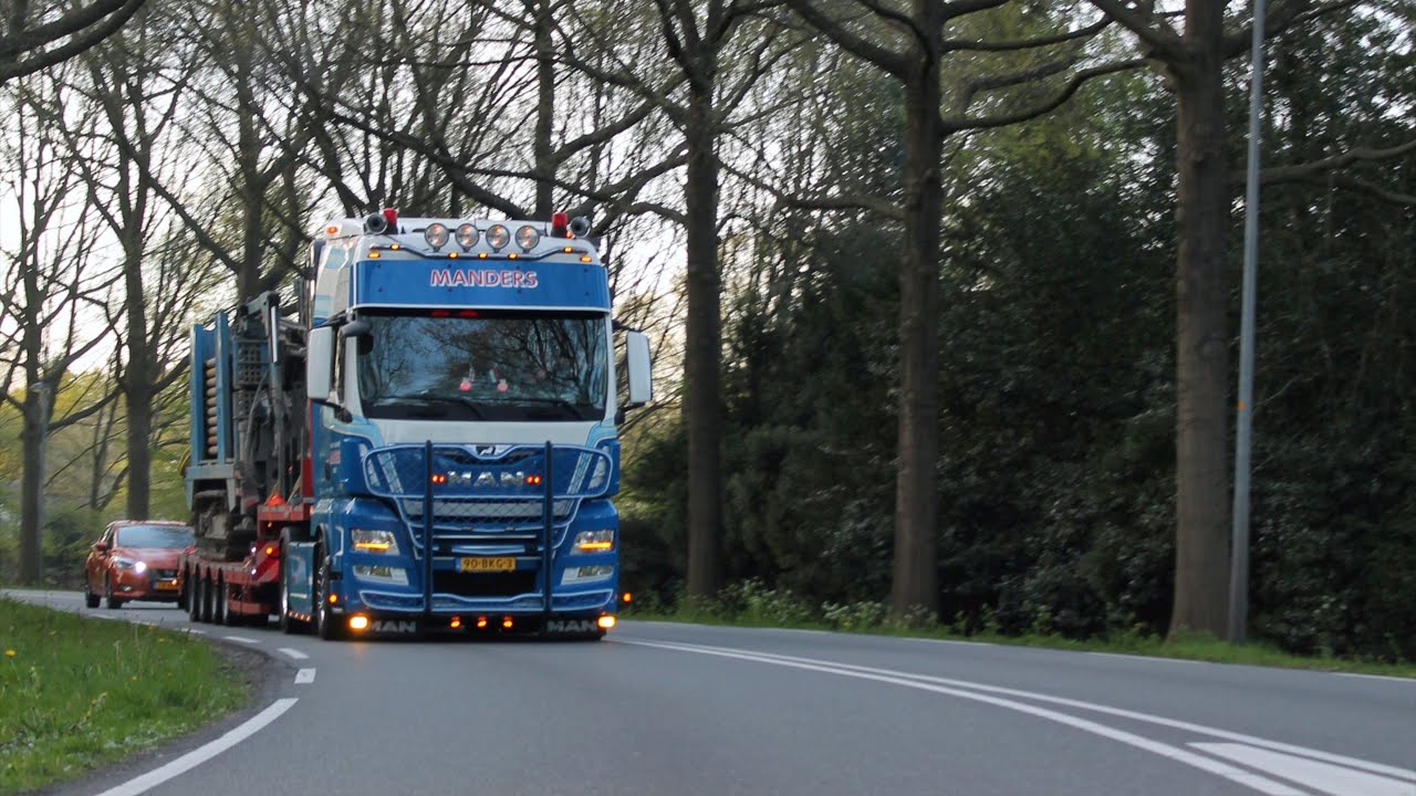 EEN GEBOORDE DAG MET DE 4 ASSIGE DIEPLADER VAN MANDERS #TRANSPORT!!!
