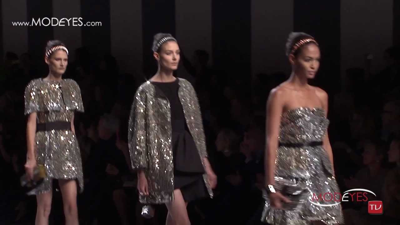 FENDI S/S 2013 Runway (with Karl Lagerfeld) (HD)