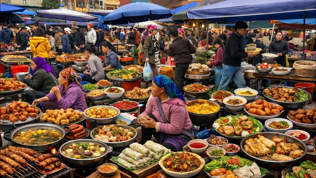 	Dân Vùng Cao / Phiên chợ vùng cao Tam Đường – Lai Châu | Đồ rừng Tây Bắc độc lạ khó tin ,