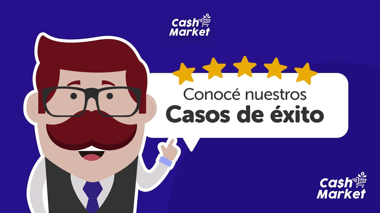 Ellos confiaron en Cash Market. &iexcl;Conoc&eacute; su experiencia!