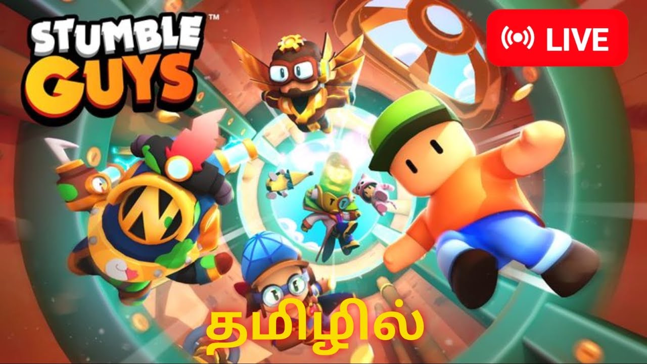 Stumble Guys Live 😂 | Intha Fall Ahh Paathinga na Sirippu Varum#tamil #gaming #funny #stumbleguys