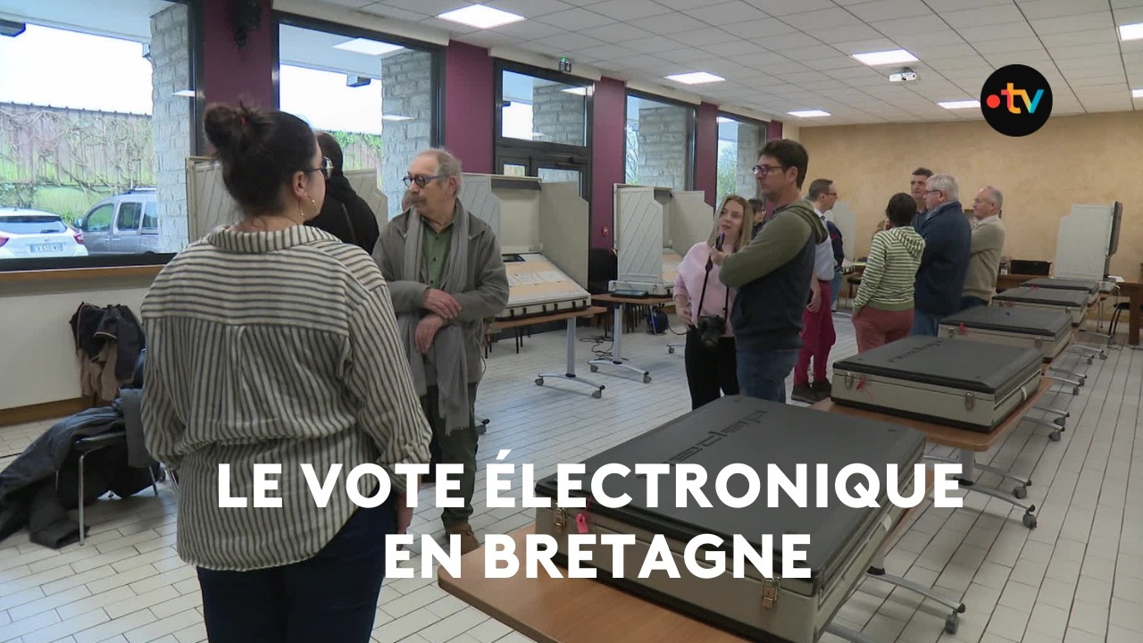 Le vote électronique à Questembert