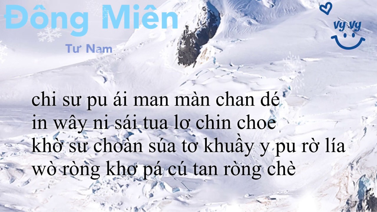 {PHIÊN ÂM TIẾNG VIỆT} ĐÔNG MIÊN - Tư Nam