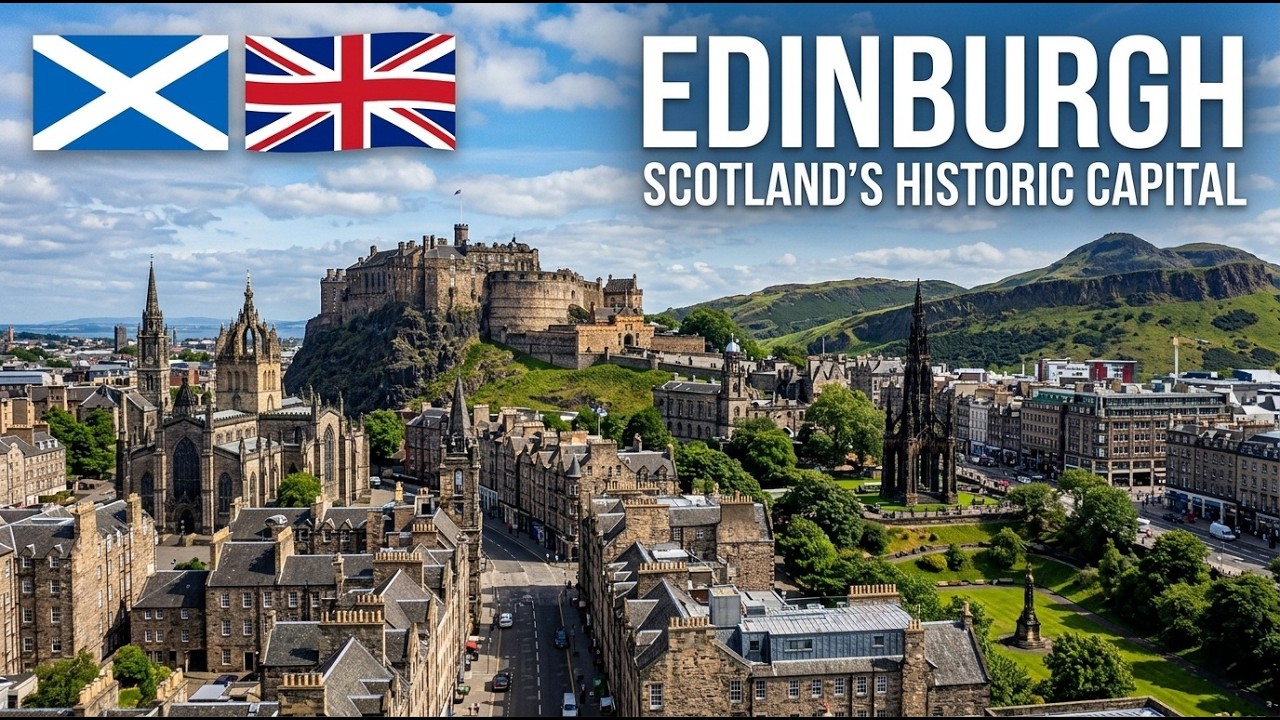Edinburgh Form Above in Scotland