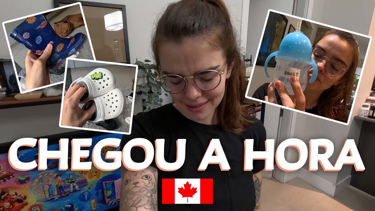 COMPRAS PRO DAYCARE no Canad&aacute; - Erico vai come&ccedil;ar na creche! Roupas de frio, sapatos de beb&ecirc; e mais!