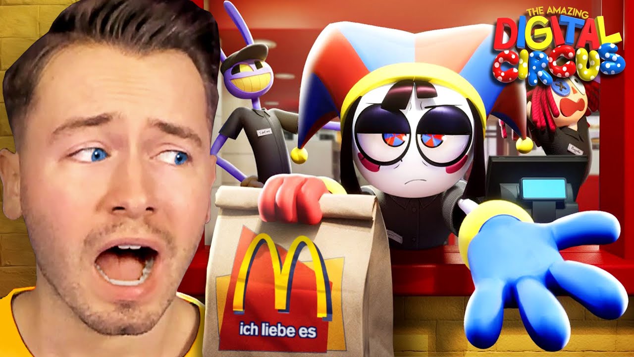 POMNI arbeitet bei MCDONALDS in der UNGLAUBLICHE DIGITALE ZIRKUS Folge 4?!🍟🍔