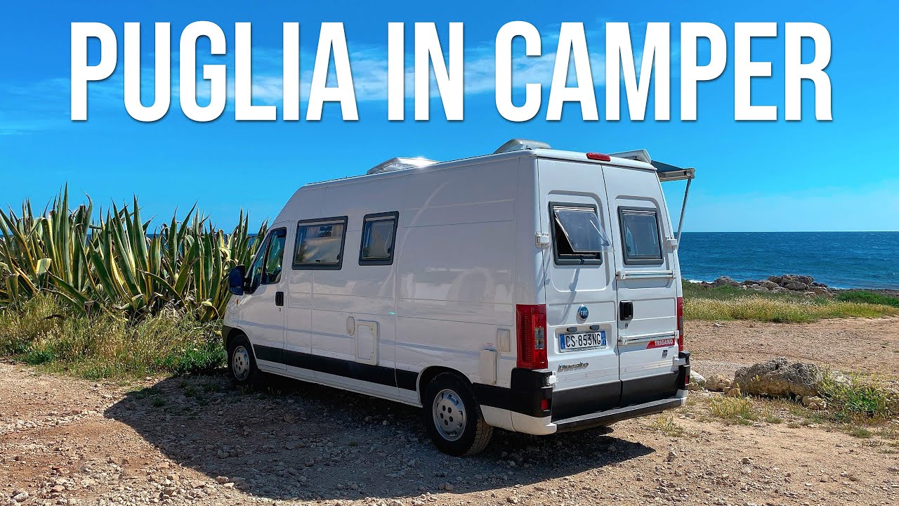 PUGLIA IN CAMPER: La Nostra PRIMA NOTTE in VAN (Salento e Mare Cristallino!)