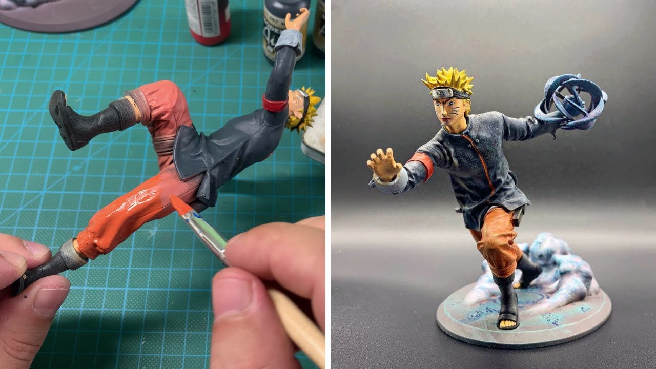 NARUTO UZUMAKI | Naruto Shippuden: 3D Printed & Painting | EasyDIY