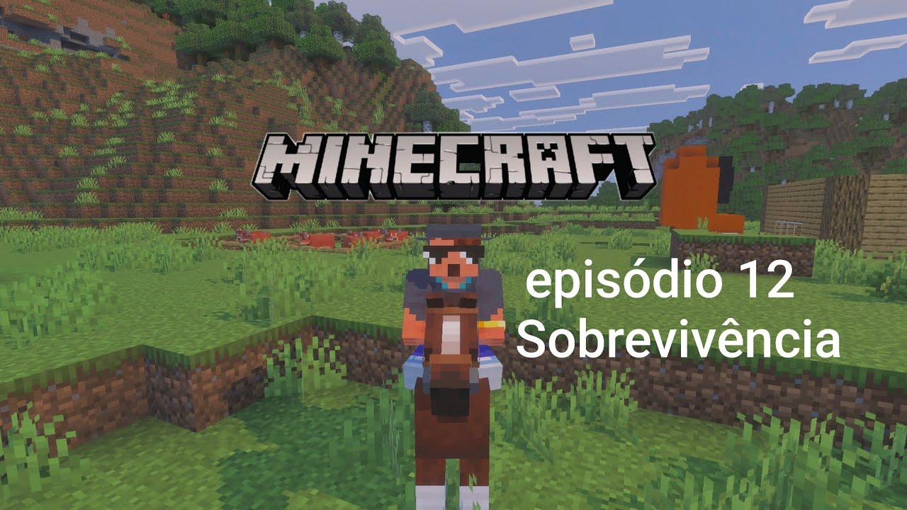 Fazendo uma casa de Among Us - Minecraft Episódio 12. Sobrevivência