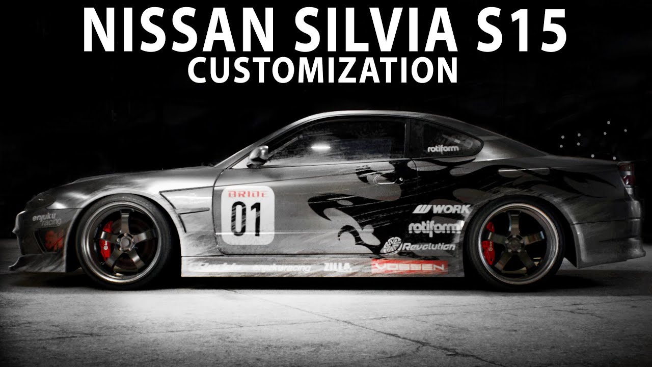 NFS 2015 - Nissan Silvia S15 (Cinematic / Speed Art / Customization / PC)