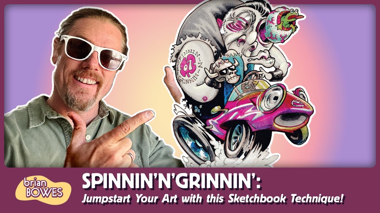Overcome Your Creative Roadblocks; Easy Sketchbook Trick that Works!