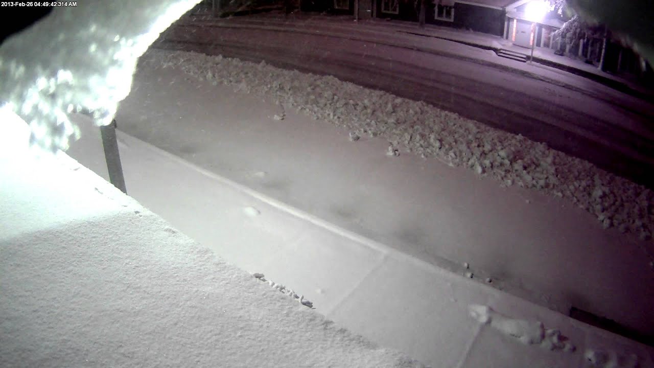 ClearPix Camera Capturing Snowpocalypse ClearPix offices