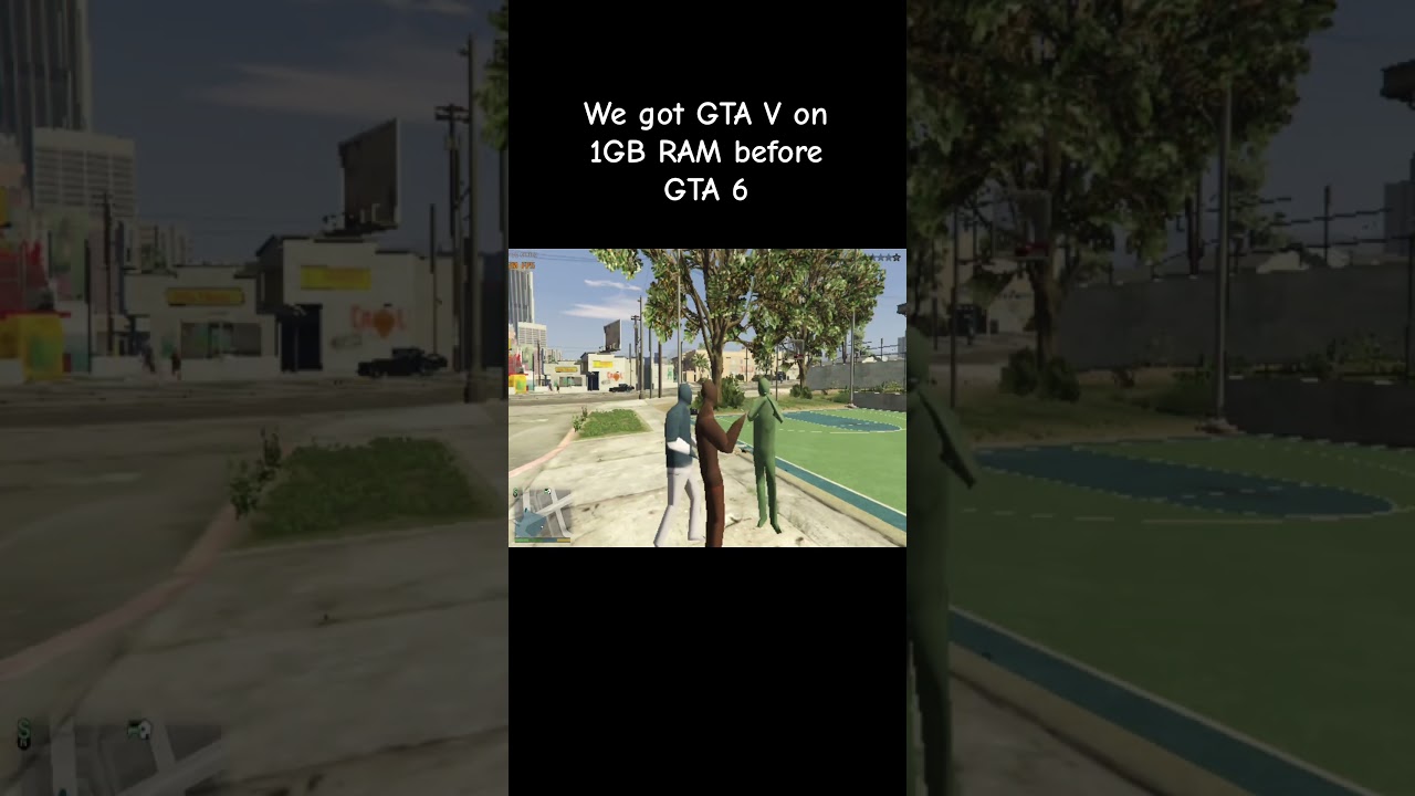 1GB RAM config file? 💀 #GTA5 #LowEndPCGaming #PotatoPC #1GBRam #GTAVOnLowEnd #GTA6 #BeforeGTA6