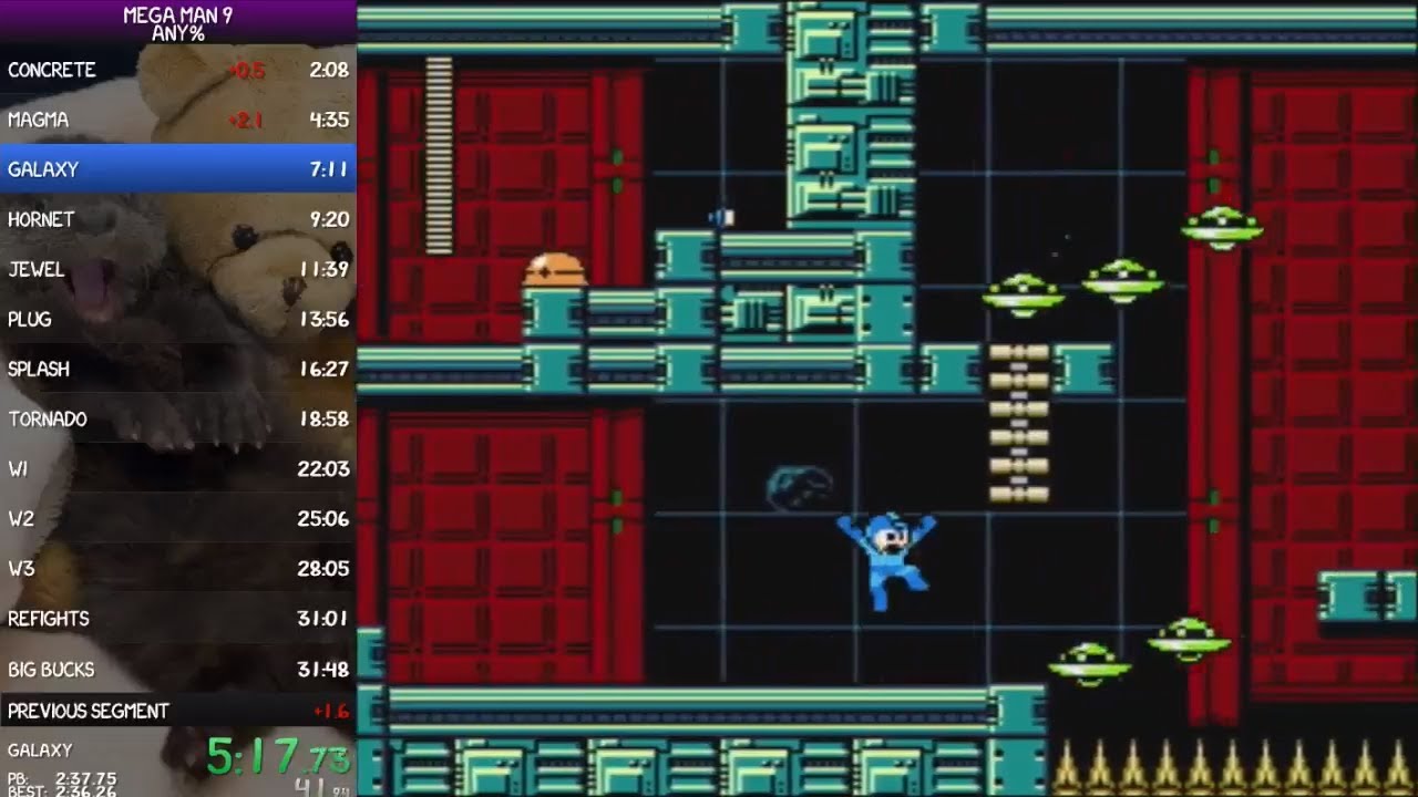 Mega Man 9 World Record Speedrun in 