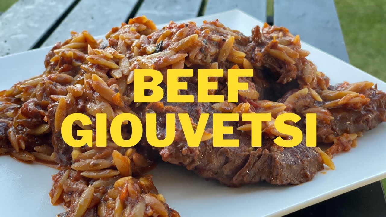 HOW TO MAKE BEEF GIOUVETSI | 