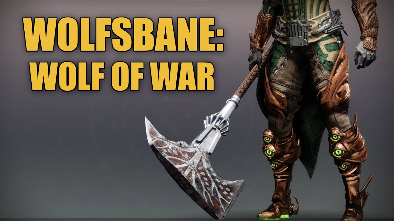 Wolfsbane: Wolf of War (Titan Build)