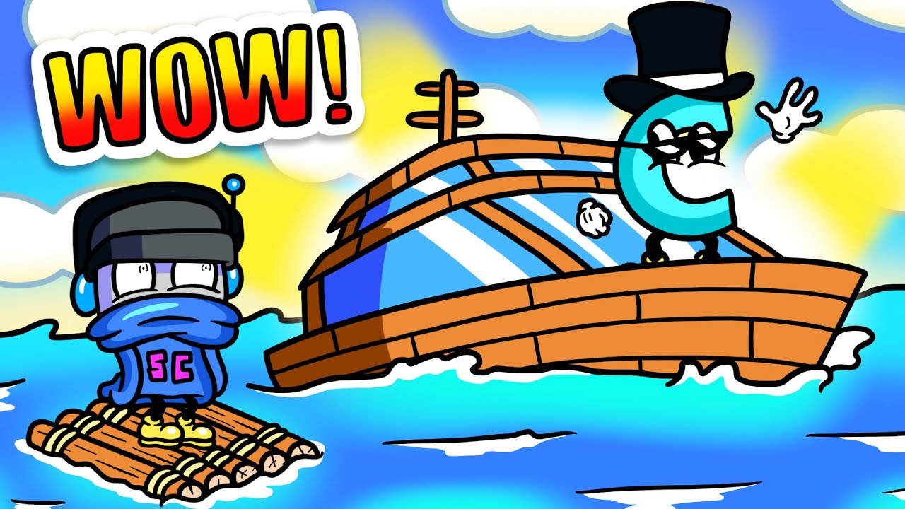 Up Build The Best Raft Ever and Fight Sharks in Raft Life!