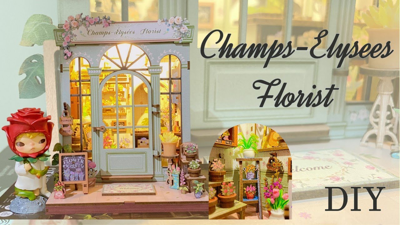 Champs-Elysees Florist DIY Book Nook Kit