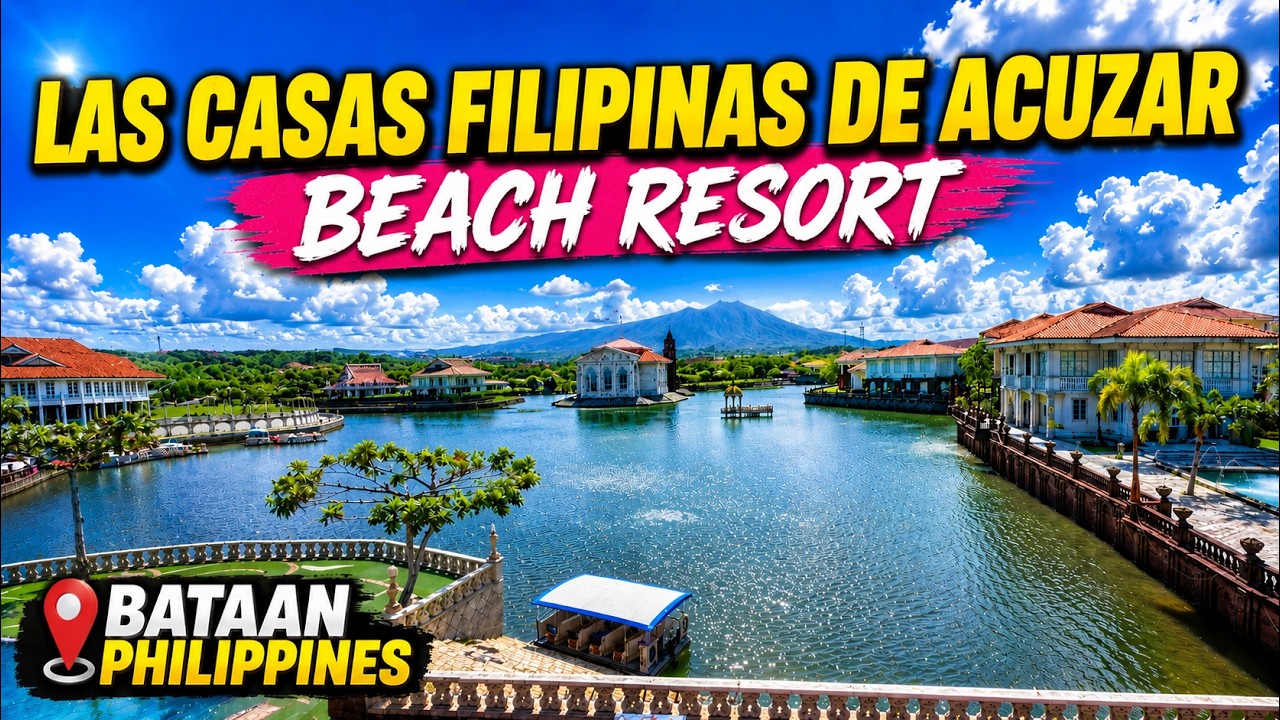 🇵🇭 Дома на Филиппинах от ACUZAR, пляжный курорт - Полная версия #филиппины
