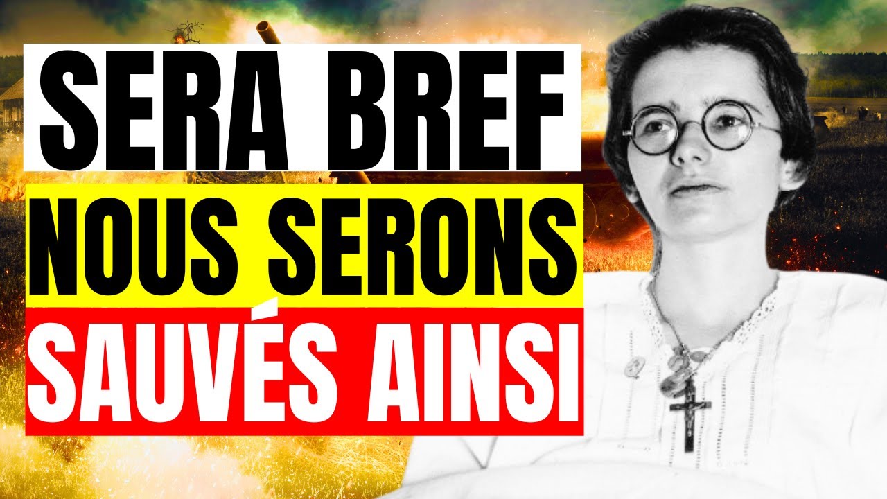 Proph&eacute;ties MARTHE ROBIN : La France et le monde sombreront dans l'Ab&icirc;me avant la NOUVELLE PENTEC&Ocirc;TE