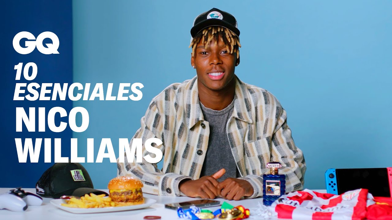 Nico Williams: 10 objetos sin los que no puede vivir | 10 Esenciales | GQ España