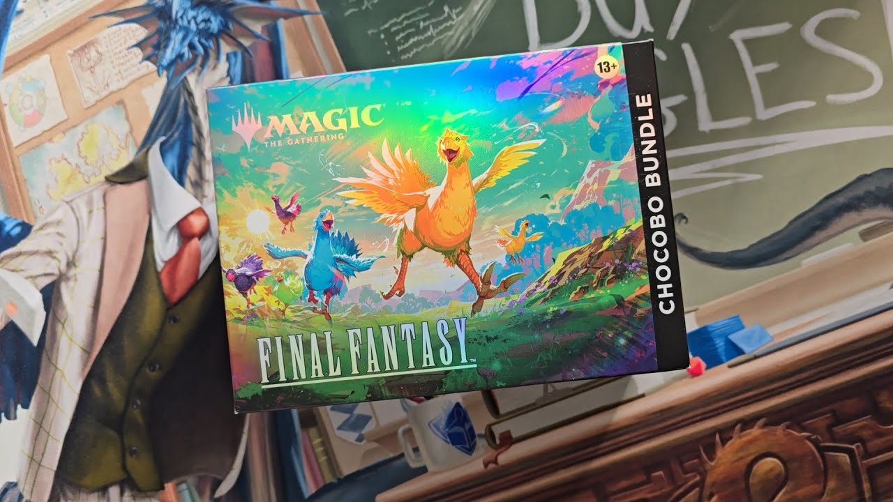 Ещё один набор с чокобо из Final Fantasy, потому что я не могу удержаться