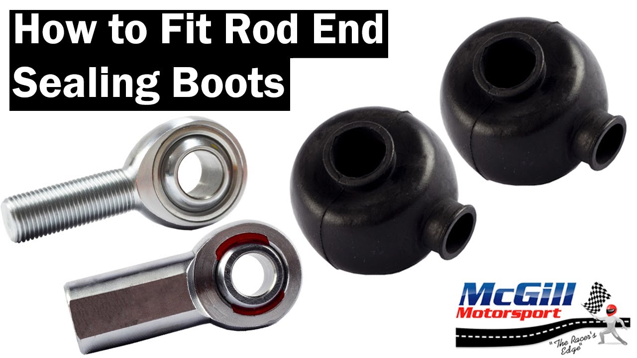 Rod End Sealing Boots - How To Fit to Rose Joints and which size to use. A handy technique McGill