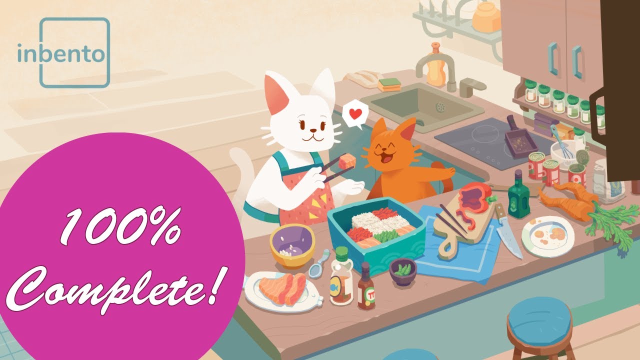 Inbento Full Walkthrough (Including Secret Level) Cute Cat Puzzle Game